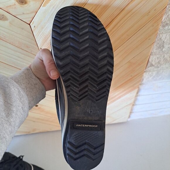 Sorel Trivoli Women's Size 9 Glitter Duck Boots Snow Winter Waterproof - Picture 9 of 10